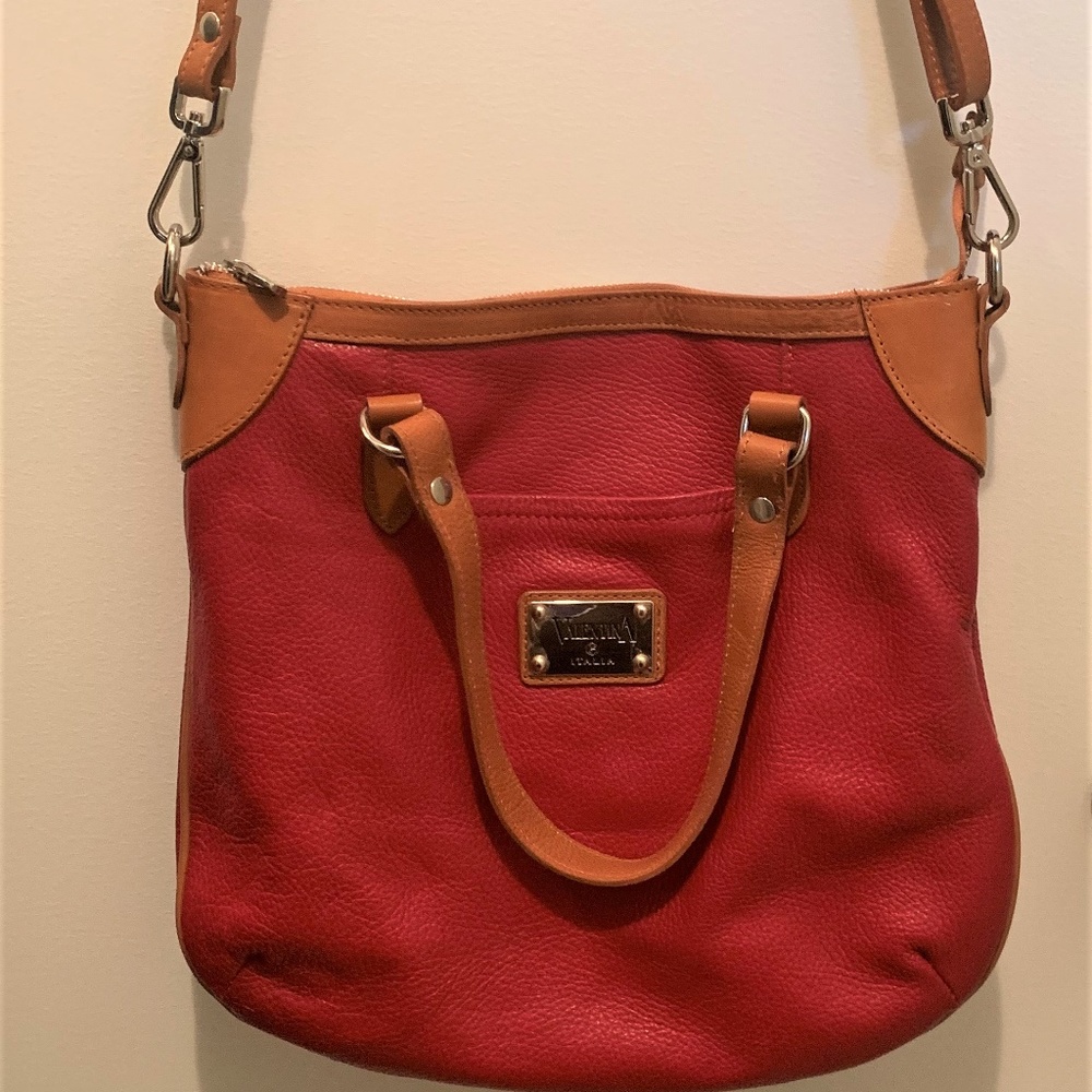 Valentina Italian Leather Crossbody
